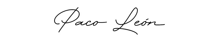 paco-leon-autografo