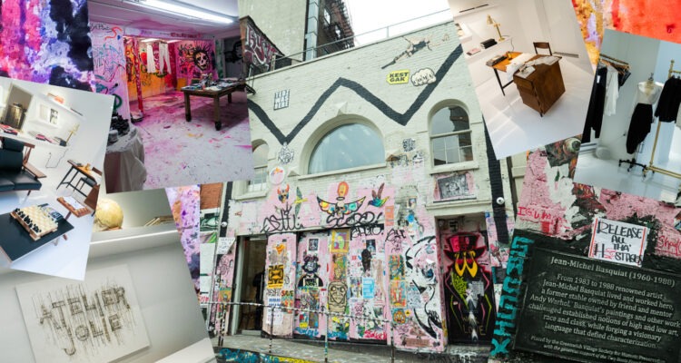 atelier jolie jean michel basquiat angelina jolie concept store manhattan new york city